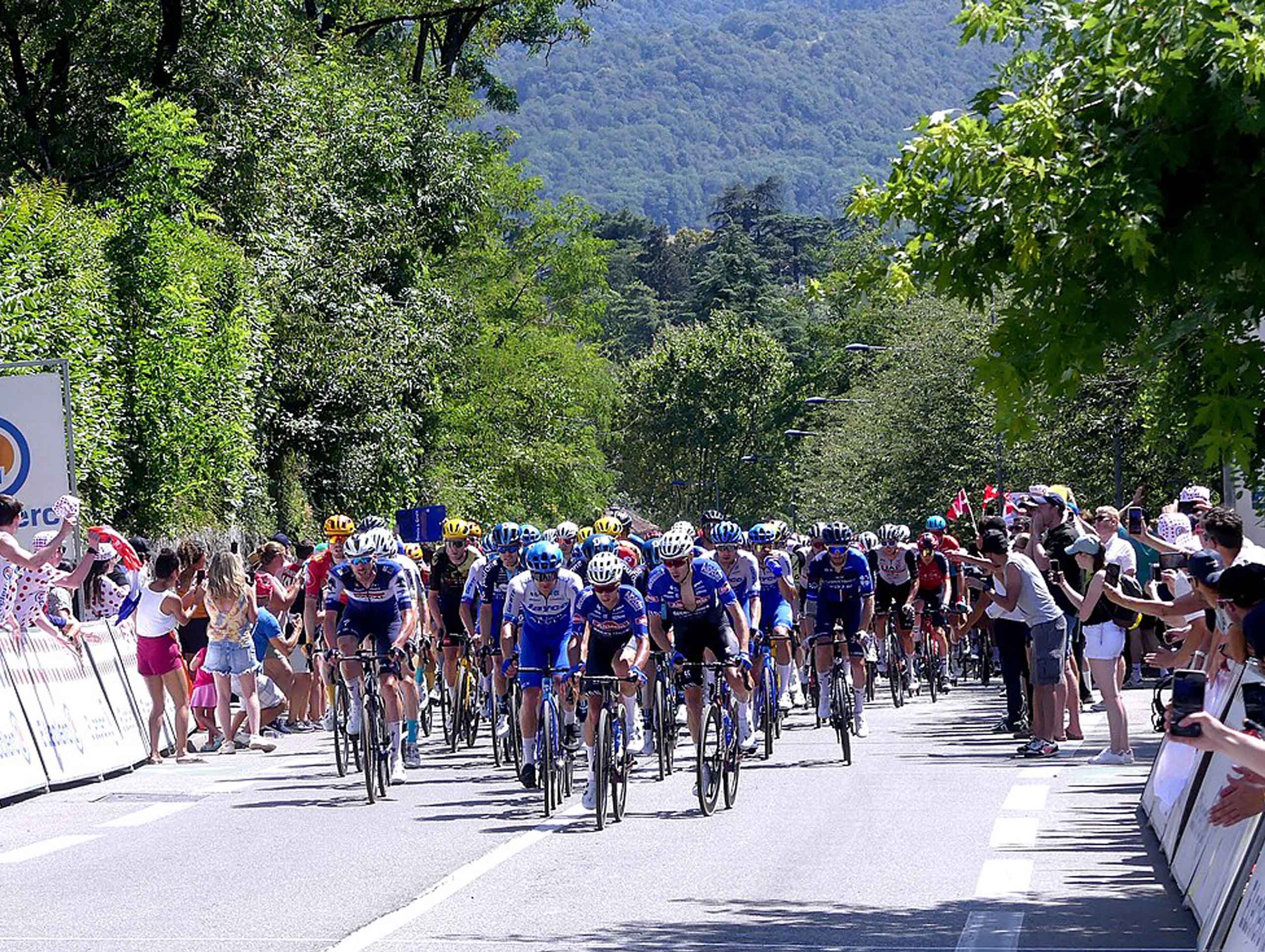 Passage du Tour de France en 2024
